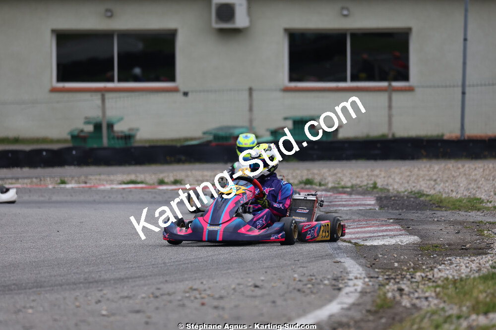 29 & 30/03/2025 : 2ème manche du Championnat du Sud au circuit d’Aigues-Vives (photos Stéphane Agnus) 2025 — karting