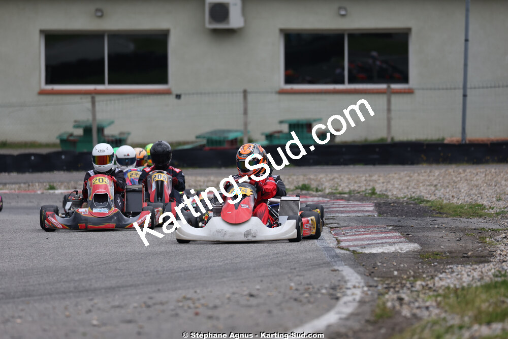 29 & 30/03/2025 : 2ème manche du Championnat du Sud au circuit d’Aigues-Vives (photos Stéphane Agnus) 2025 — karting