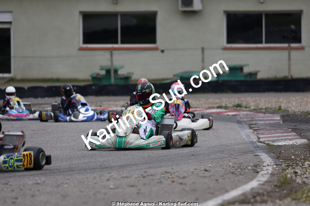 29 & 30/03/2025 : 2ème manche du Championnat du Sud au circuit d’Aigues-Vives (photos Stéphane Agnus) 2025 — karting
