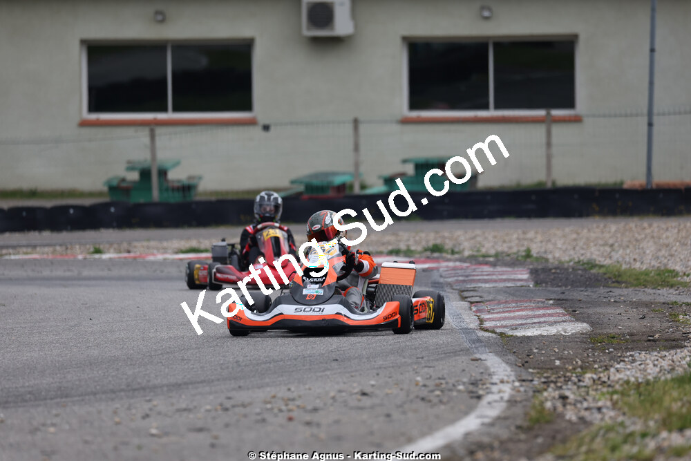 29 & 30/03/2025 : 2ème manche du Championnat du Sud au circuit d’Aigues-Vives (photos Stéphane Agnus) 2025 — karting
