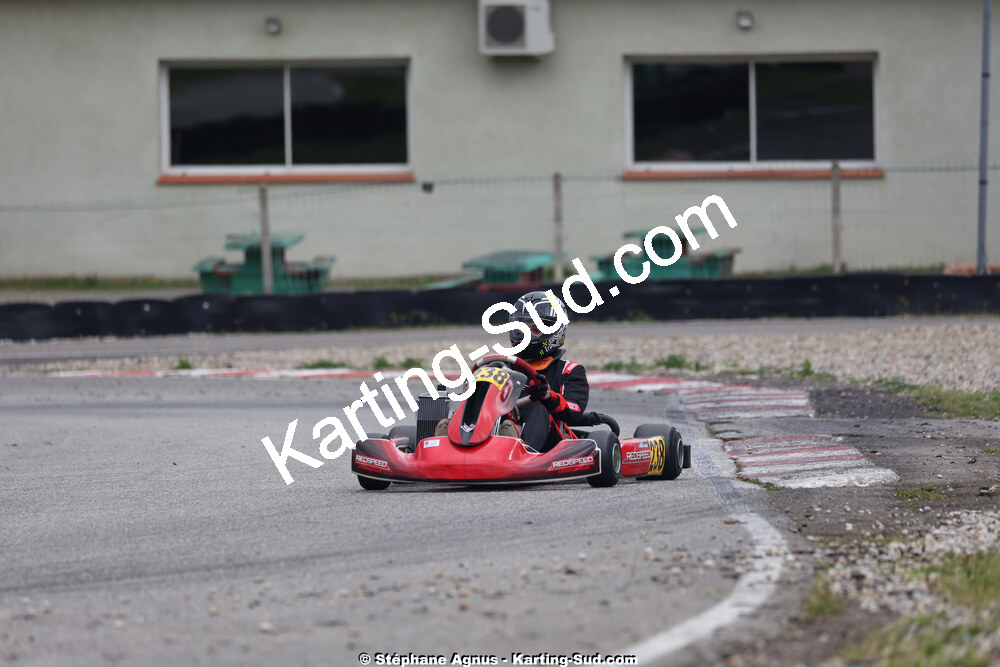29 & 30/03/2025 : 2ème manche du Championnat du Sud au circuit d’Aigues-Vives (photos Stéphane Agnus) 2025 — karting