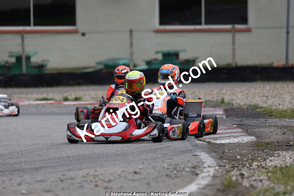 29 & 30/03/2025 : 2ème manche du Championnat du Sud au circuit d’Aigues-Vives (photos Stéphane Agnus) 2025 — karting