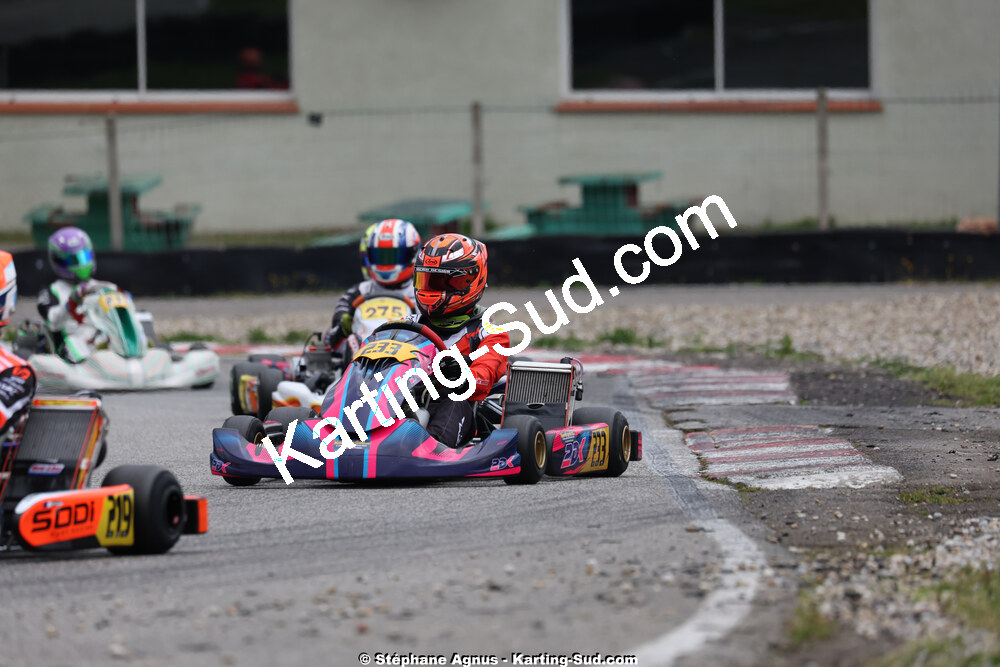 29 & 30/03/2025 : 2ème manche du Championnat du Sud au circuit d’Aigues-Vives (photos Stéphane Agnus) 2025 — karting