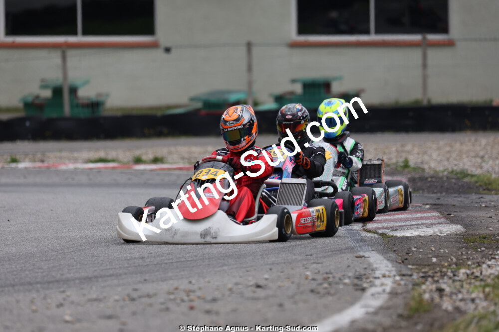 29 & 30/03/2025 : 2ème manche du Championnat du Sud au circuit d’Aigues-Vives (photos Stéphane Agnus) 2025 — karting