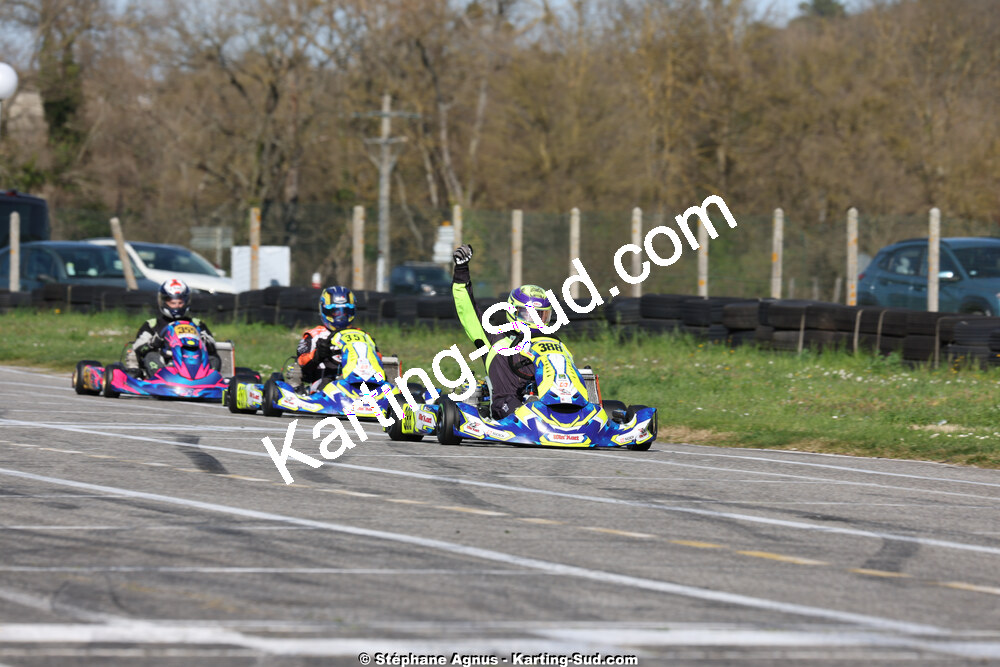 29 & 30/03/2025 : 2ème manche du Championnat du Sud au circuit d’Aigues-Vives (photos Stéphane Agnus) 2025 — karting