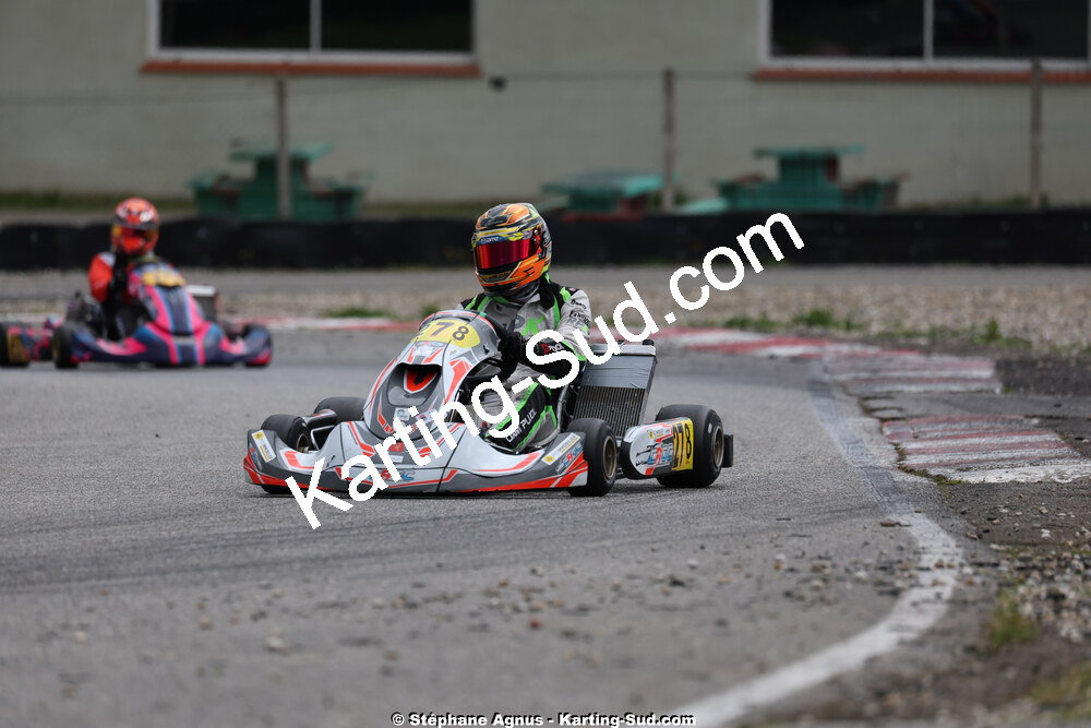 29 & 30/03/2025 : 2ème manche du Championnat du Sud au circuit d’Aigues-Vives (photos Stéphane Agnus) 2025 — karting