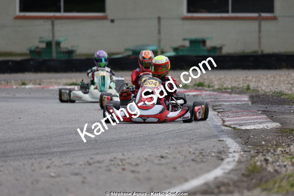 29 & 30/03/2025 : 2ème manche du Championnat du Sud au circuit d’Aigues-Vives (photos Stéphane Agnus) 2025 — karting