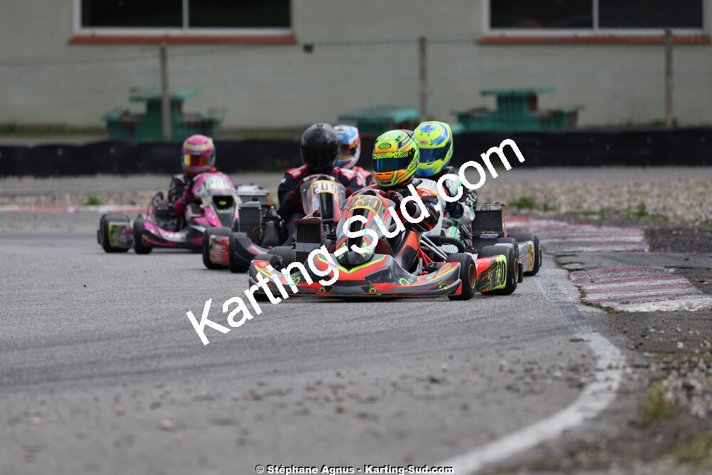 29 & 30/03/2025 : 2ème manche du Championnat du Sud au circuit d’Aigues-Vives (photos Stéphane Agnus) 2025 — karting