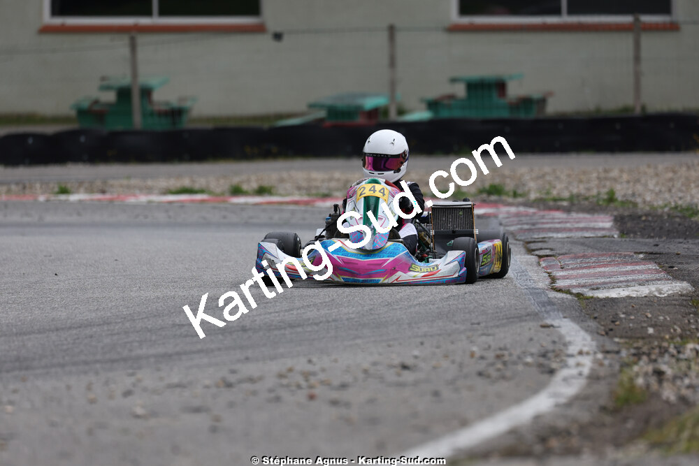 29 & 30/03/2025 : 2ème manche du Championnat du Sud au circuit d’Aigues-Vives (photos Stéphane Agnus) 2025 — karting