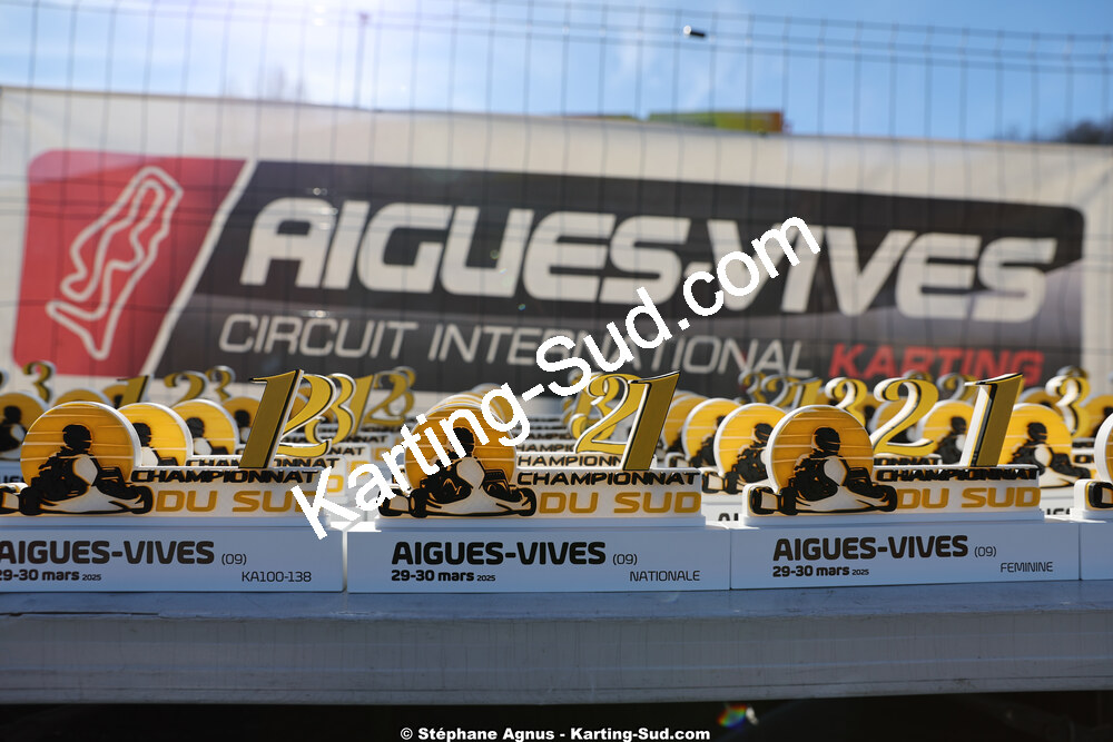 29 & 30/03/2025 : 2ème manche du Championnat du Sud au circuit d’Aigues-Vives (photos Stéphane Agnus) 2025 — karting