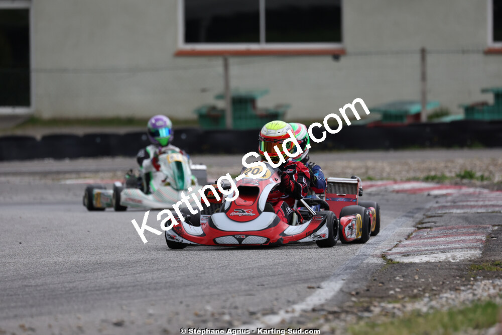 29 & 30/03/2025 : 2ème manche du Championnat du Sud au circuit d’Aigues-Vives (photos Stéphane Agnus) 2025 — karting