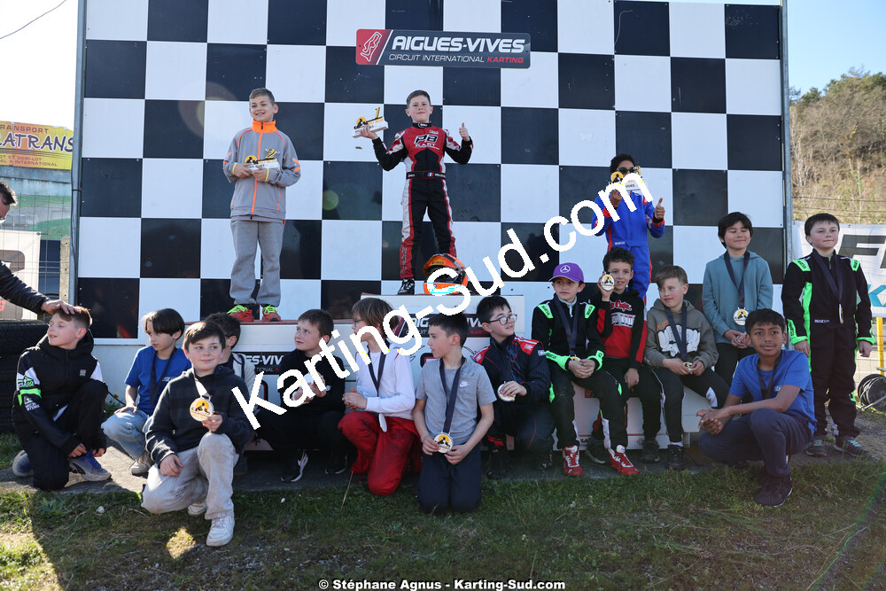 Arthur BENOIT — 29 & 30/03/2025 : 2ème manche du Championnat du Sud au circuit d’Aigues-Vives (photos Stéphane Agnus) 2025 — karting