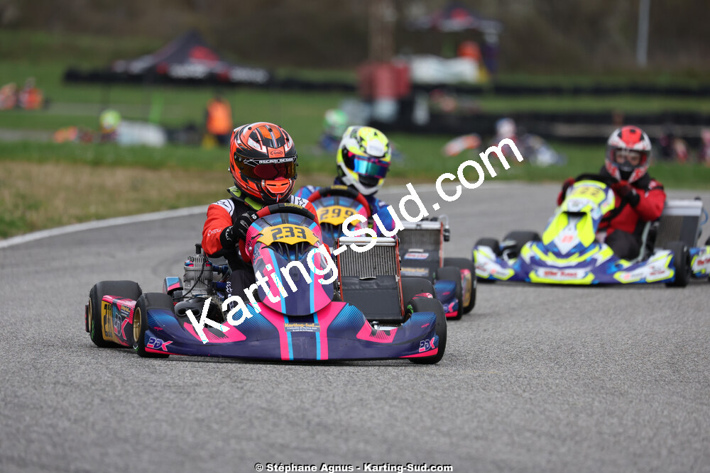 29 & 30/03/2025 : 2ème manche du Championnat du Sud au circuit d’Aigues-Vives (photos Stéphane Agnus) 2025 — karting