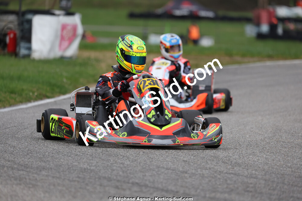 29 & 30/03/2025 : 2ème manche du Championnat du Sud au circuit d’Aigues-Vives (photos Stéphane Agnus) 2025 — karting