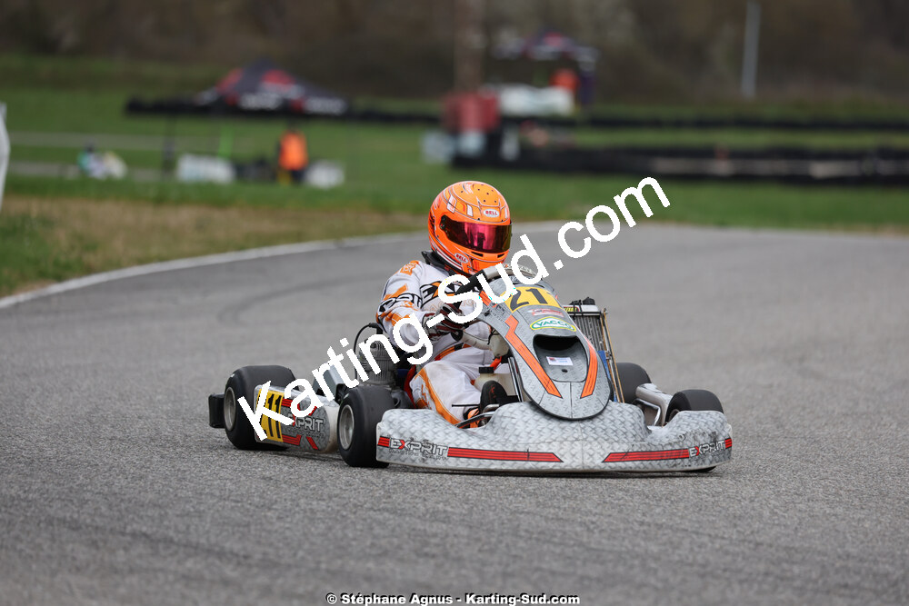 29 & 30/03/2025 : 2ème manche du Championnat du Sud au circuit d’Aigues-Vives (photos Stéphane Agnus) 2025 — karting