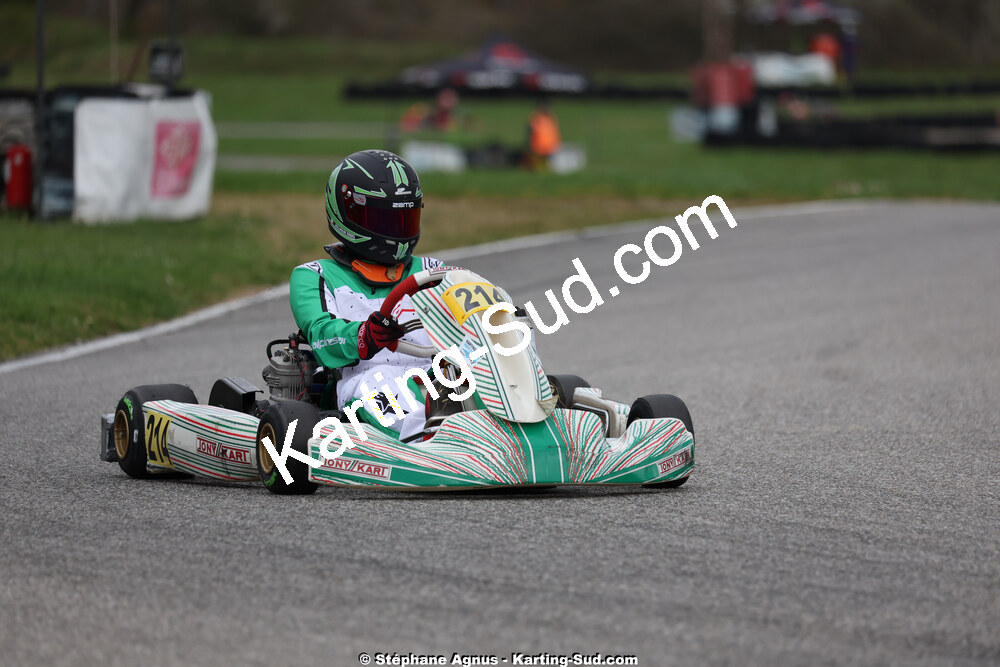 29 & 30/03/2025 : 2ème manche du Championnat du Sud au circuit d’Aigues-Vives (photos Stéphane Agnus) 2025 — karting