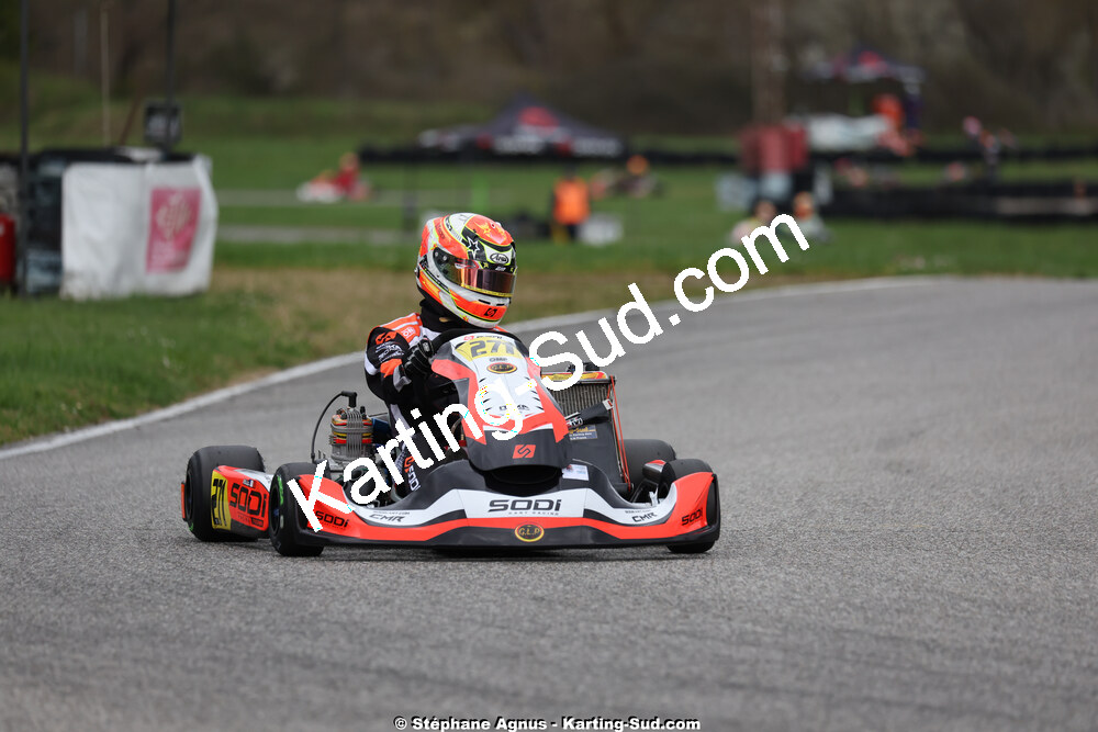 29 & 30/03/2025 : 2ème manche du Championnat du Sud au circuit d’Aigues-Vives (photos Stéphane Agnus) 2025 — karting
