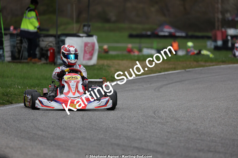 29 & 30/03/2025 : 2ème manche du Championnat du Sud au circuit d’Aigues-Vives (photos Stéphane Agnus) 2025 — karting