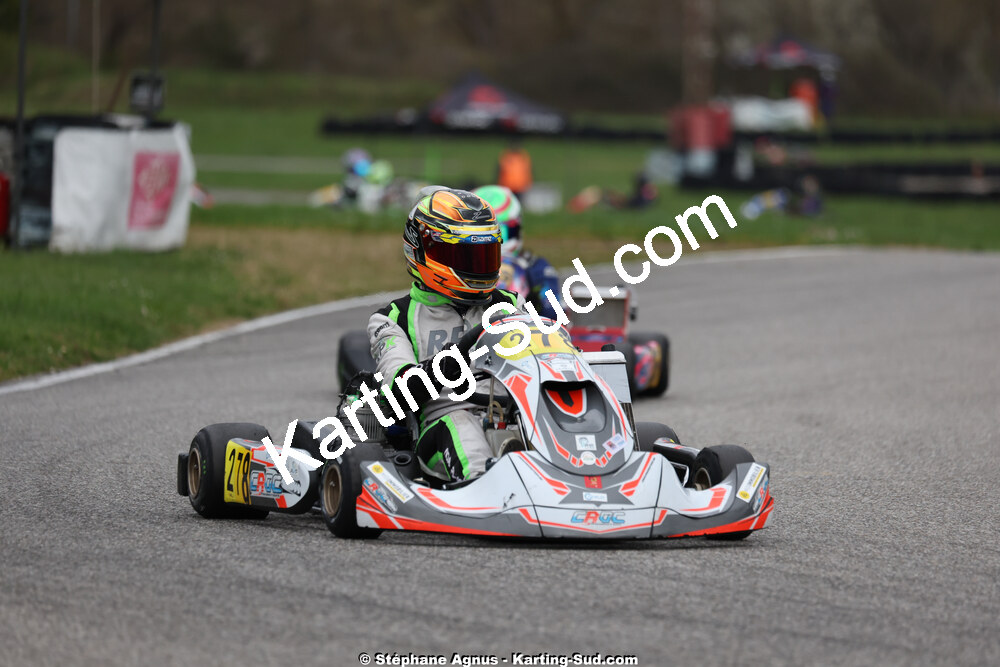 29 & 30/03/2025 : 2ème manche du Championnat du Sud au circuit d’Aigues-Vives (photos Stéphane Agnus) 2025 — karting