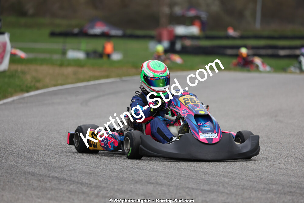 29 & 30/03/2025 : 2ème manche du Championnat du Sud au circuit d’Aigues-Vives (photos Stéphane Agnus) 2025 — karting