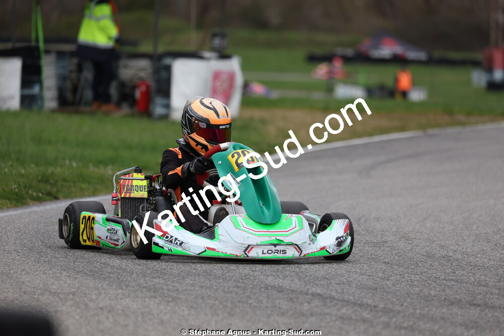 29 & 30/03/2025 : 2ème manche du Championnat du Sud au circuit d’Aigues-Vives (photos Stéphane Agnus) 2025 — karting