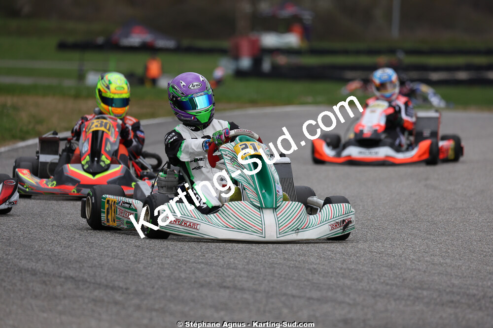 29 & 30/03/2025 : 2ème manche du Championnat du Sud au circuit d’Aigues-Vives (photos Stéphane Agnus) 2025 — karting