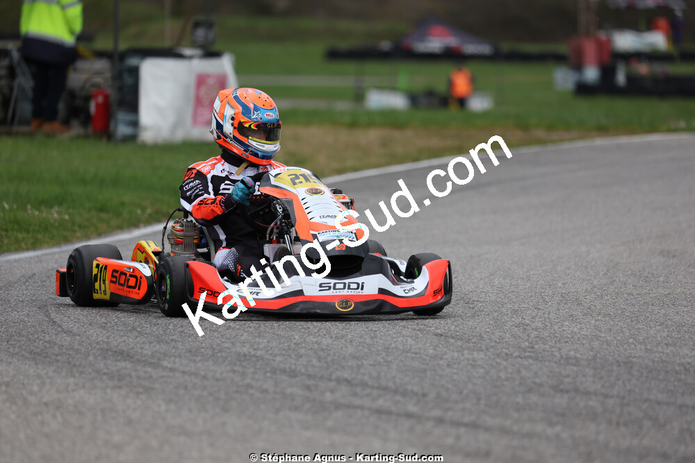 29 & 30/03/2025 : 2ème manche du Championnat du Sud au circuit d’Aigues-Vives (photos Stéphane Agnus) 2025 — karting