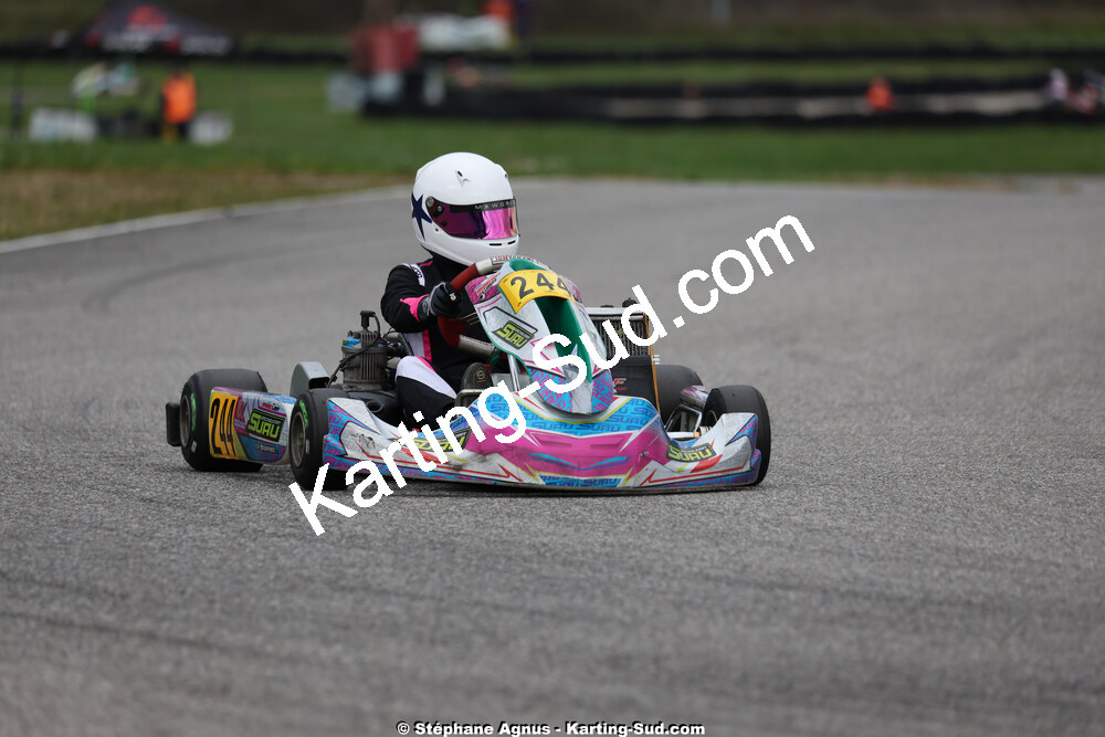 29 & 30/03/2025 : 2ème manche du Championnat du Sud au circuit d’Aigues-Vives (photos Stéphane Agnus) 2025 — karting
