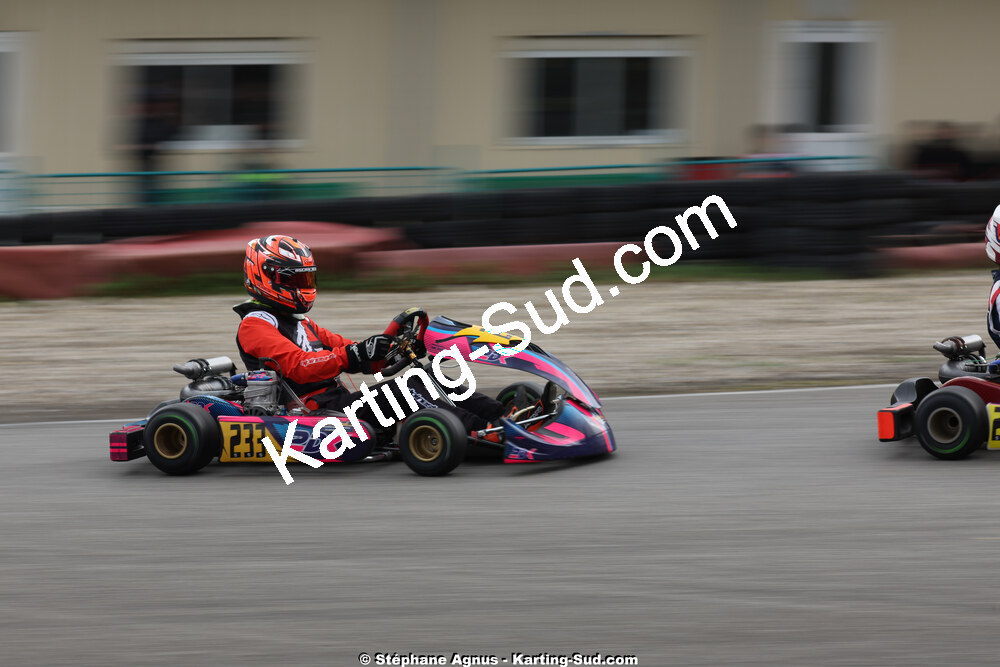 29 & 30/03/2025 : 2ème manche du Championnat du Sud au circuit d’Aigues-Vives (photos Stéphane Agnus) 2025 — karting
