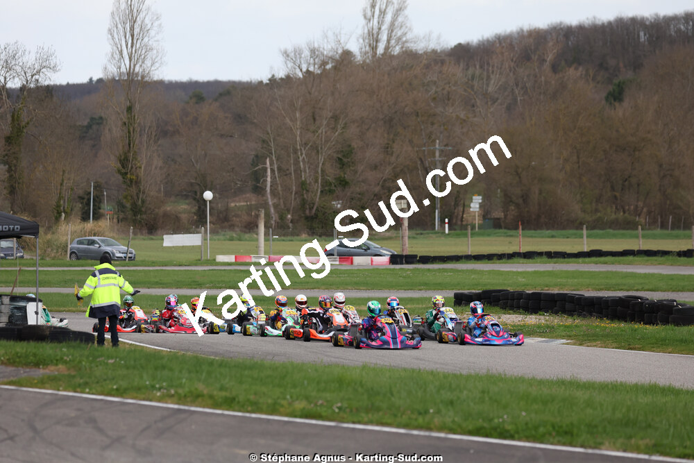 29 & 30/03/2025 : 2ème manche du Championnat du Sud au circuit d’Aigues-Vives (photos Stéphane Agnus) 2025 — karting