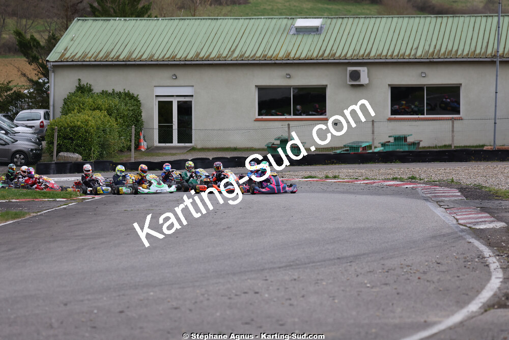 29 & 30/03/2025 : 2ème manche du Championnat du Sud au circuit d’Aigues-Vives (photos Stéphane Agnus) 2025 — karting