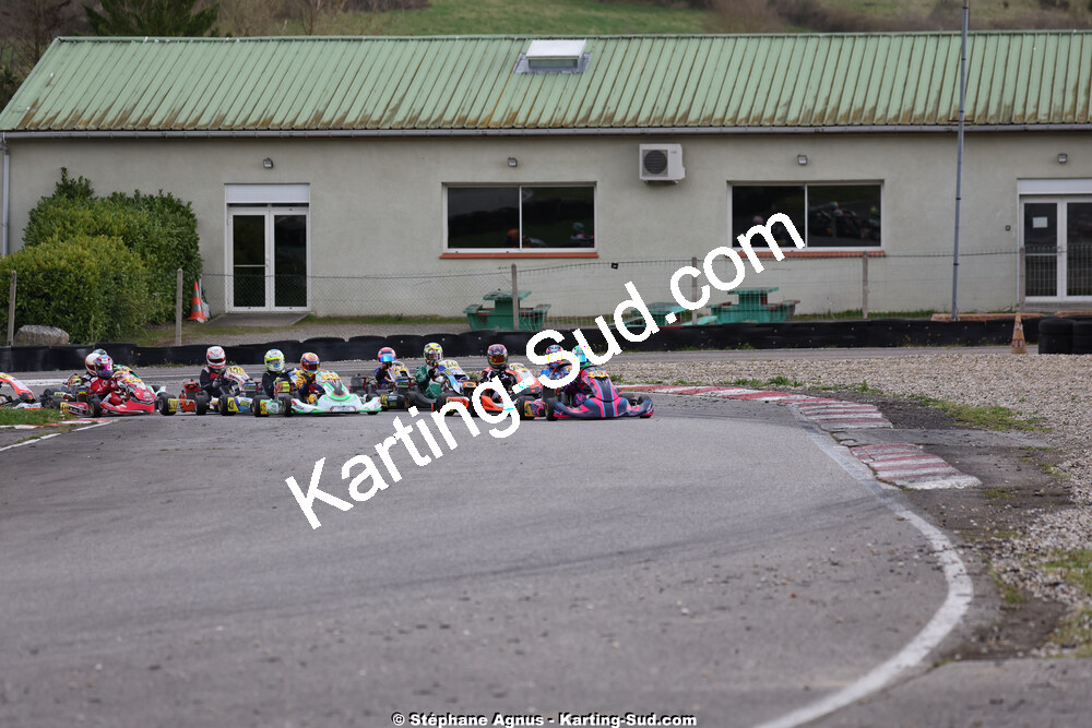 29 & 30/03/2025 : 2ème manche du Championnat du Sud au circuit d’Aigues-Vives (photos Stéphane Agnus) 2025 — karting