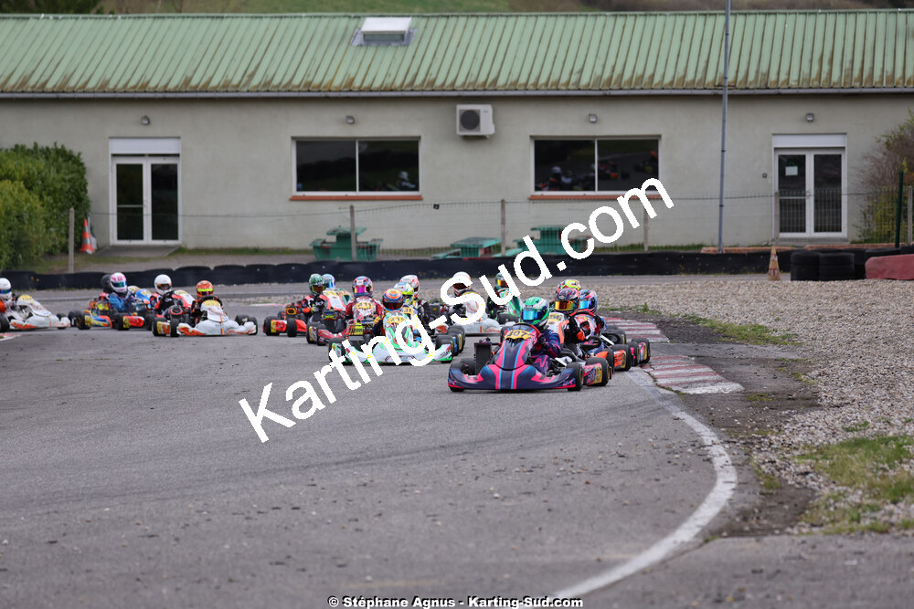 29 & 30/03/2025 : 2ème manche du Championnat du Sud au circuit d’Aigues-Vives (photos Stéphane Agnus) 2025 — karting