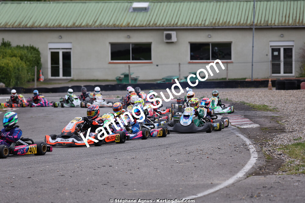 29 & 30/03/2025 : 2ème manche du Championnat du Sud au circuit d’Aigues-Vives (photos Stéphane Agnus) 2025 — karting