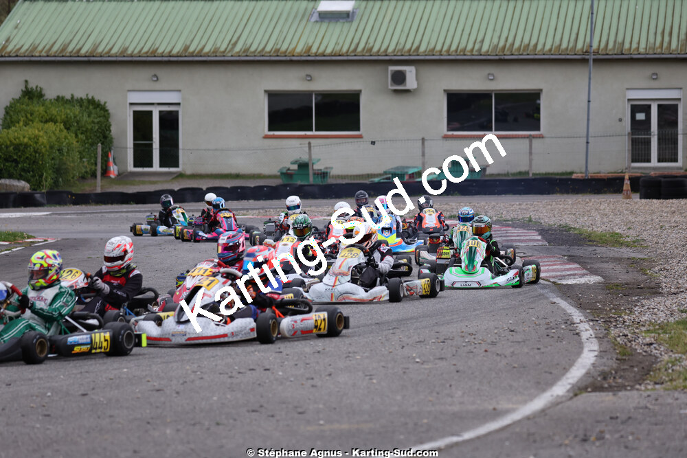 29 & 30/03/2025 : 2ème manche du Championnat du Sud au circuit d’Aigues-Vives (photos Stéphane Agnus) 2025 — karting