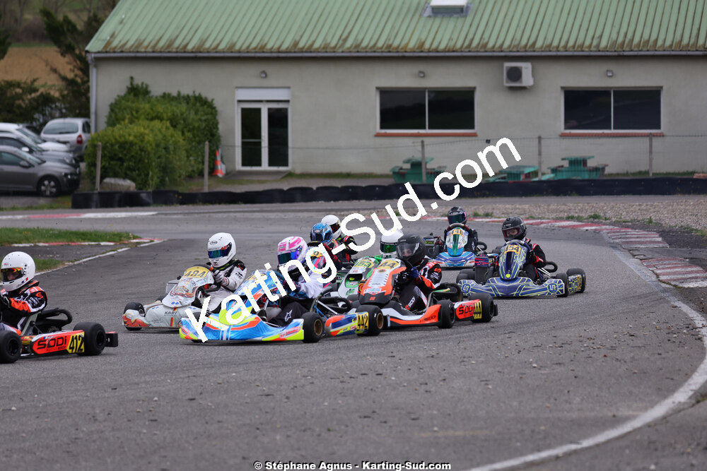 29 & 30/03/2025 : 2ème manche du Championnat du Sud au circuit d’Aigues-Vives (photos Stéphane Agnus) 2025 — karting