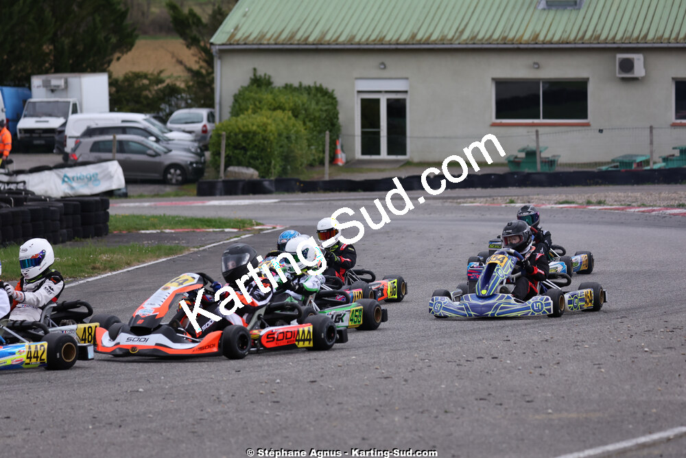 29 & 30/03/2025 : 2ème manche du Championnat du Sud au circuit d’Aigues-Vives (photos Stéphane Agnus) 2025 — karting
