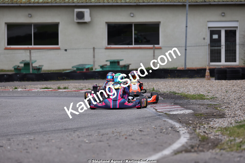 29 & 30/03/2025 : 2ème manche du Championnat du Sud au circuit d’Aigues-Vives (photos Stéphane Agnus) 2025 — karting