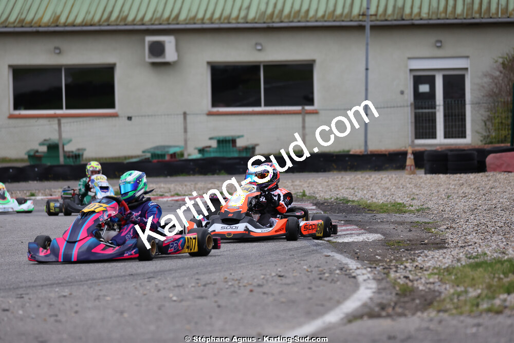 29 & 30/03/2025 : 2ème manche du Championnat du Sud au circuit d’Aigues-Vives (photos Stéphane Agnus) 2025 — karting