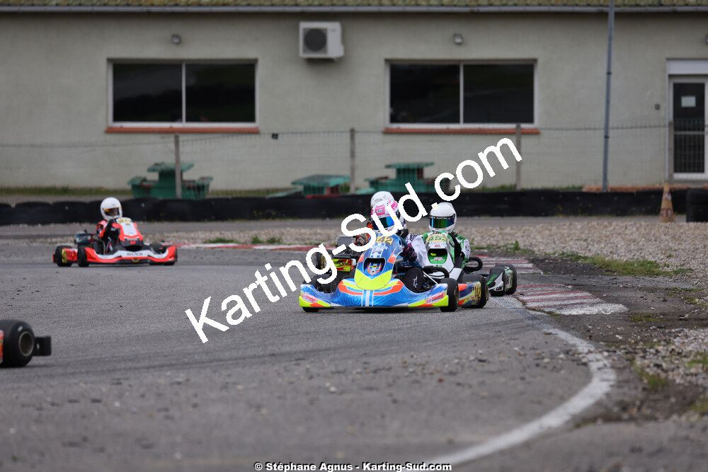 29 & 30/03/2025 : 2ème manche du Championnat du Sud au circuit d’Aigues-Vives (photos Stéphane Agnus) 2025 — karting