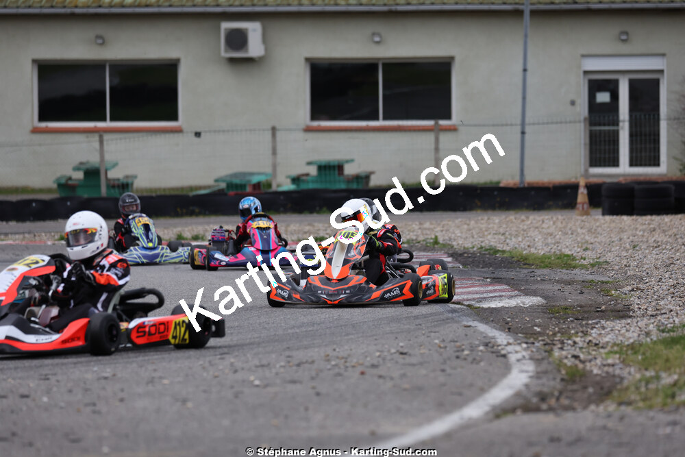 29 & 30/03/2025 : 2ème manche du Championnat du Sud au circuit d’Aigues-Vives (photos Stéphane Agnus) 2025 — karting