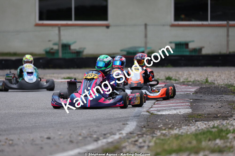29 & 30/03/2025 : 2ème manche du Championnat du Sud au circuit d’Aigues-Vives (photos Stéphane Agnus) 2025 — karting