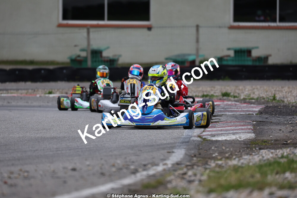 29 & 30/03/2025 : 2ème manche du Championnat du Sud au circuit d’Aigues-Vives (photos Stéphane Agnus) 2025 — karting