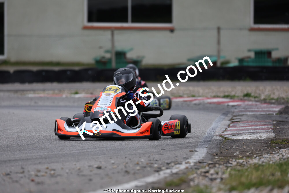 29 & 30/03/2025 : 2ème manche du Championnat du Sud au circuit d’Aigues-Vives (photos Stéphane Agnus) 2025 — karting