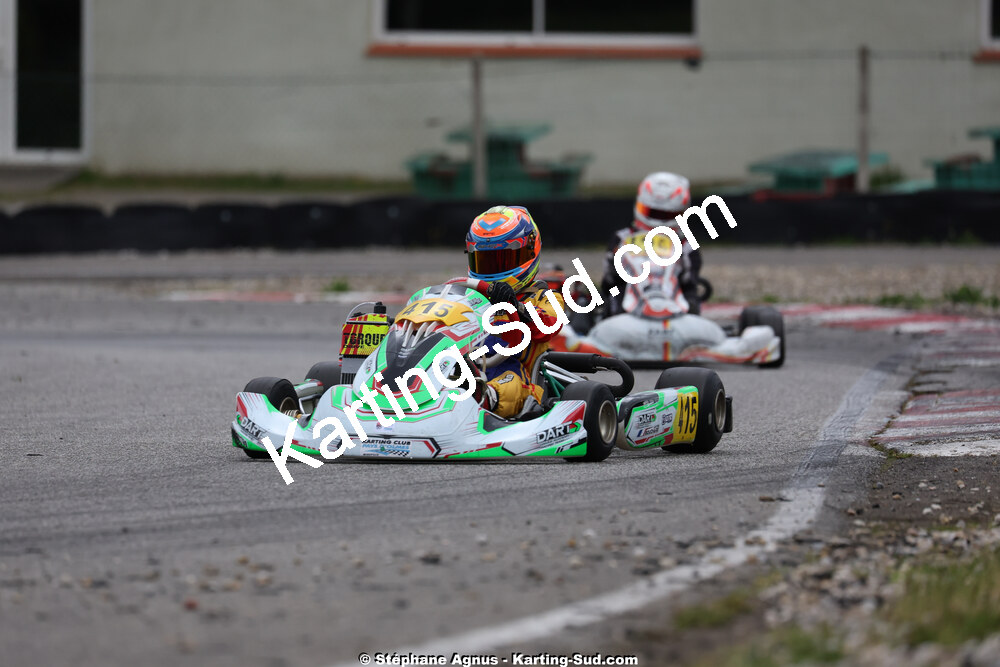 29 & 30/03/2025 : 2ème manche du Championnat du Sud au circuit d’Aigues-Vives (photos Stéphane Agnus) 2025 — karting