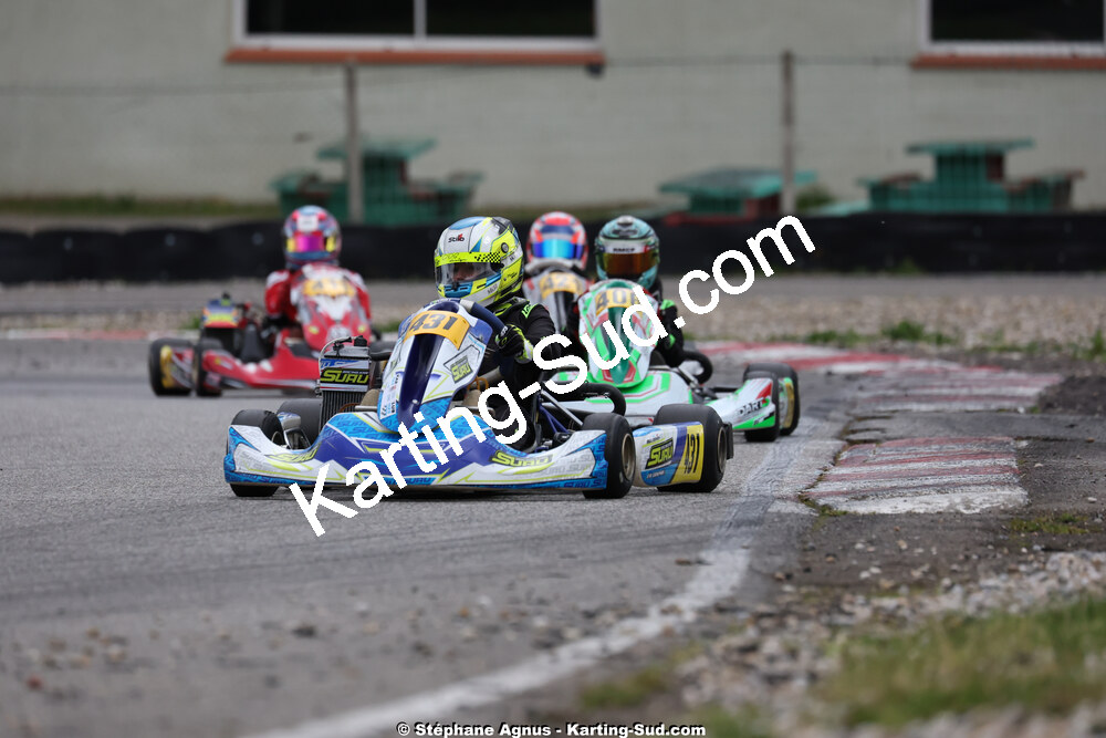 29 & 30/03/2025 : 2ème manche du Championnat du Sud au circuit d’Aigues-Vives (photos Stéphane Agnus) 2025 — karting