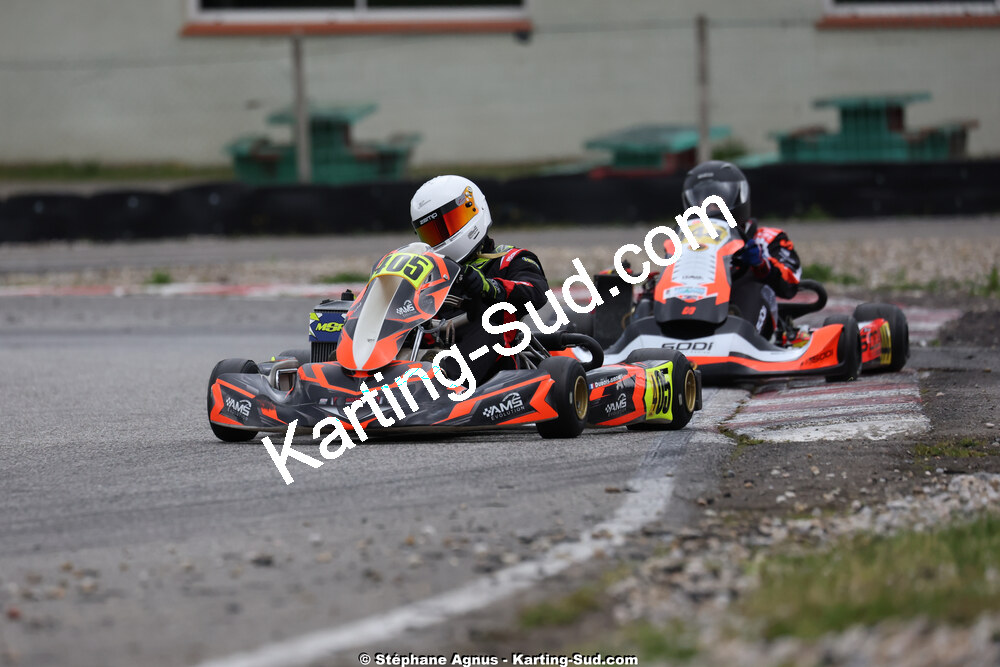 29 & 30/03/2025 : 2ème manche du Championnat du Sud au circuit d’Aigues-Vives (photos Stéphane Agnus) 2025 — karting