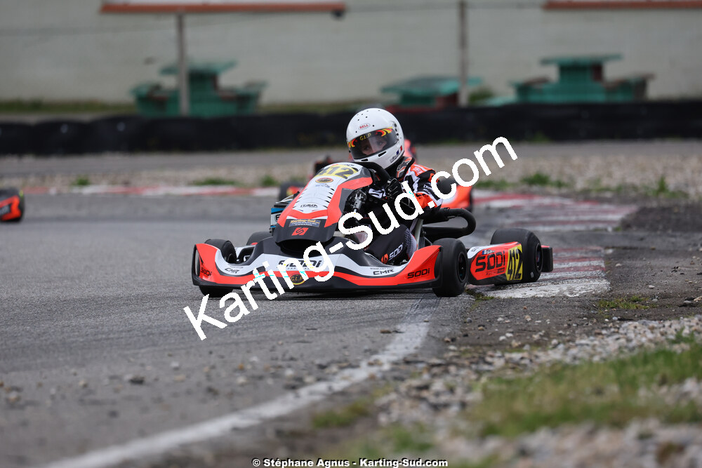 29 & 30/03/2025 : 2ème manche du Championnat du Sud au circuit d’Aigues-Vives (photos Stéphane Agnus) 2025 — karting