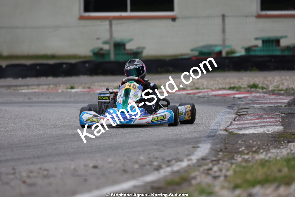 29 & 30/03/2025 : 2ème manche du Championnat du Sud au circuit d’Aigues-Vives (photos Stéphane Agnus) 2025 — karting