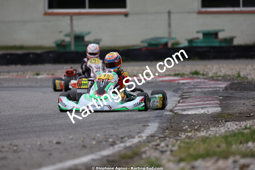 29 & 30/03/2025 : 2ème manche du Championnat du Sud au circuit d’Aigues-Vives (photos Stéphane Agnus) 2025 — karting